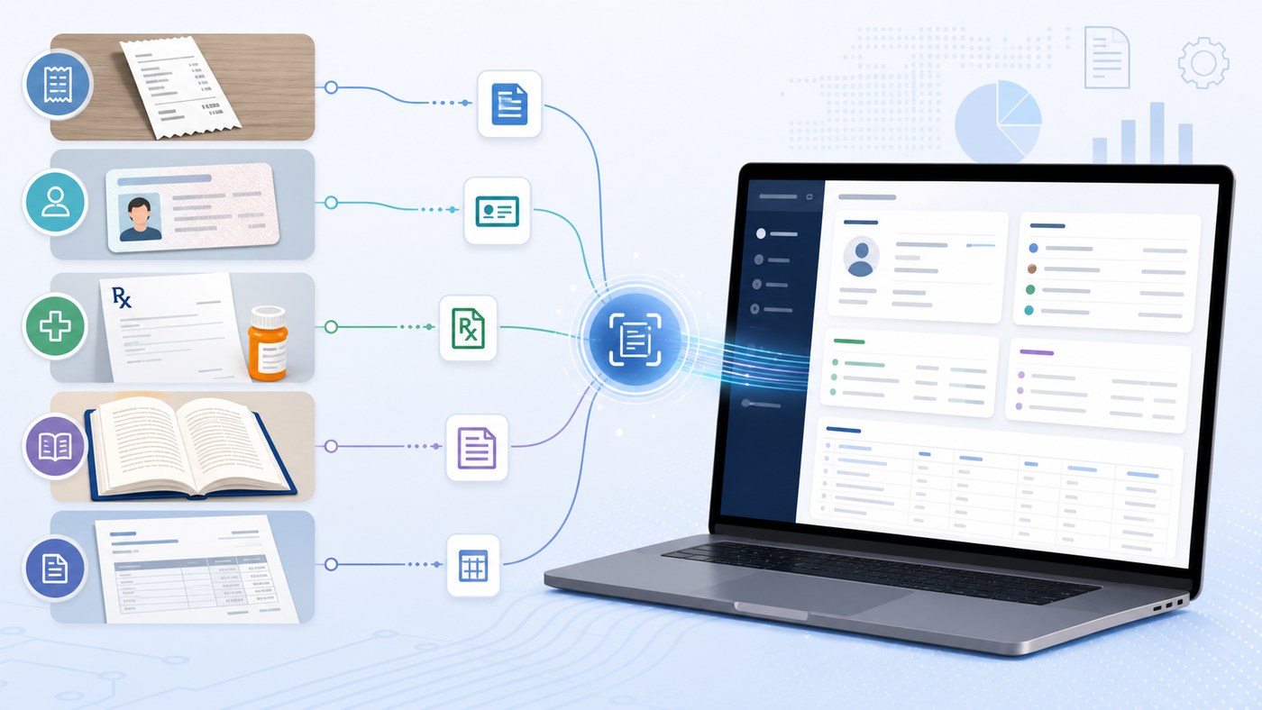 Ứng dụng OCR trong hóa đơn giấy tờ đơn thuốc và tài liệu hằng ngày