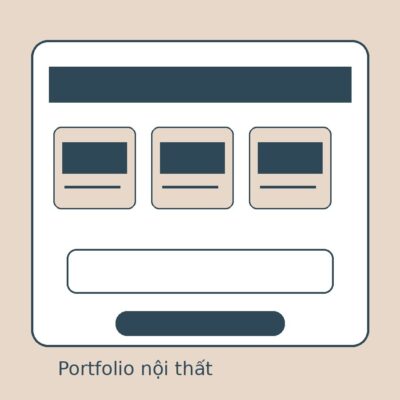 Thiết kế website nội thất với portfolio dự án và SEO hình ảnh