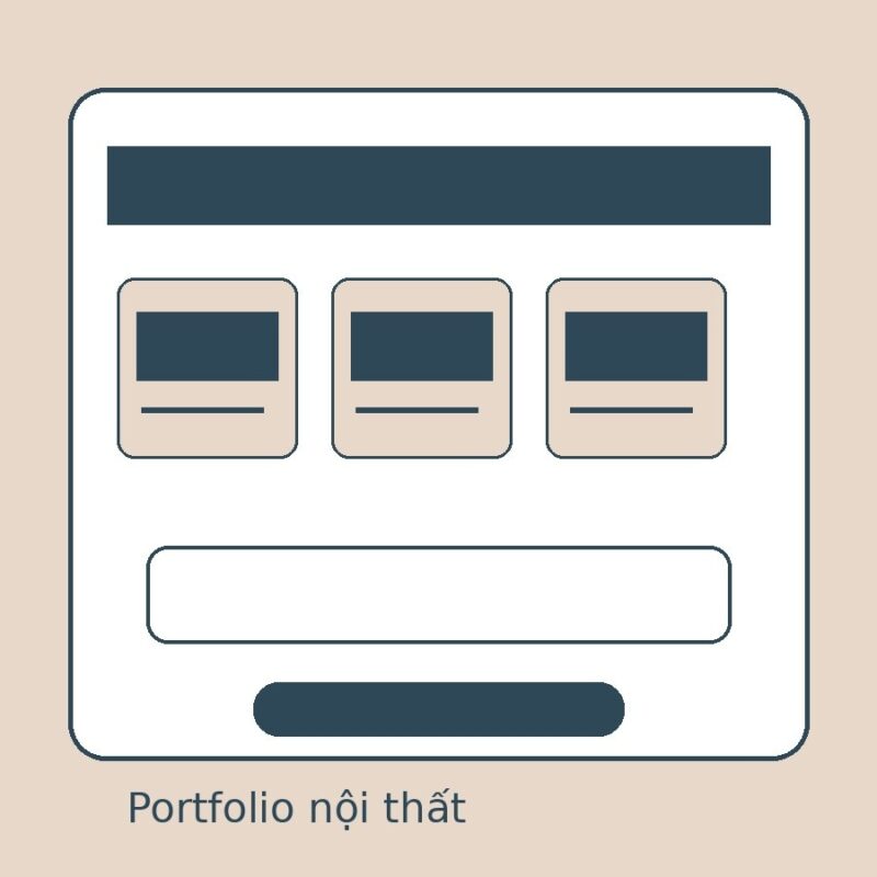 Thiết kế website nội thất với portfolio dự án và SEO hình ảnh